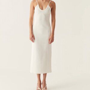 Veida Ottoman Knit Midi Dress